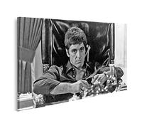 islandburner Tableau sur toile Pacino Scarface Tony Montana Cult Gangster Movie Hollywood Peintures Impressions pour salon bureau