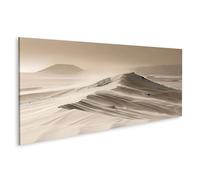 islandburner Tableau sur toile paysage désertique avec dunes de sable et montagne pour créer un spectacle naturel impressionnant