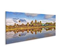 islandburner Tableau sur toile Temple d'Angkor Wat Siem Reap Cambodge Cadre Affiche Poster Murale Tableaux