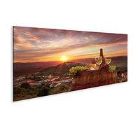 islandburner Tableau sur toile Vignoble du Chianti Toscane 11A Images murales Poster