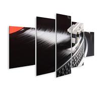 islandburner Tableau sur toile Vintage Platine Vinyle Vinyle Gros plan Photos Tableaux Muraux Poster