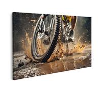 islandburner Tableau sur toile VTT Conduite Rapide Boue VTT Conduite Rapide Boue Photos Photos Mur Photos Poster