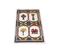 IslandCraft Tissage Celtique du Pays de Galles des Emblèmes Coton Torchon [ISL]