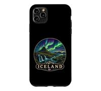 Islande Aurora Borealis Kirkjufell Mountain Travel Coque pour iPhone 11 Pro Max