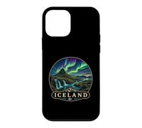 Islande Aurora Borealis Kirkjufell Mountain Travel Coque pour iPhone 12 Mini