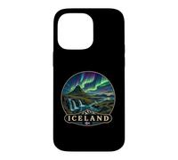 Islande Aurora Borealis Kirkjufell Mountain Travel Coque pour iPhone 14 Pro Max