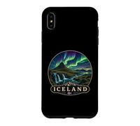Islande Aurora Borealis Kirkjufell Mountain Travel Coque pour iPhone XS Max