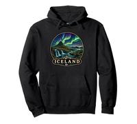 Islande Aurora Borealis Kirkjufell Mountain Travel Sweat à Capuche