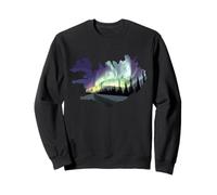 Islande Fire Ice Northern Light Souvenir islandais Sweatshirt
