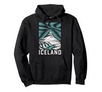 Islande, Fun Nordic Mountain and Northern Lights Glaciers Sweat à Capuche