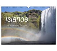 Islande île de merveilles naturelles (Calendrier mural 2026 DIN A3 vertical), CALVENDO calendrier mensuel: La beauté et la diversité époustouflante de la nature islandaise.