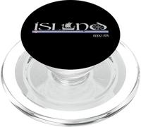 Islande - Île - Vikingship & Vegvísir - Culture du Nord PopSockets PopGrip pour MagSafe