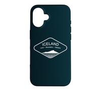 Islande Montagnes Glaciers Volcan Reykjavik Cadeau Souvenir Coque pour iPhone 16