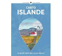 Islande: Reykjavik, Cercle d'or, Côte Sud, Snæfellsnes-Guide Carto