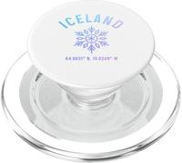 Islande Reykjavik Souvenir islandais Vintage PopSockets PopGrip pour MagSafe