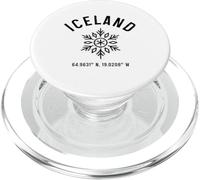 Islande Reykjavik Souvenir islandais Vintage PopSockets PopGrip pour MagSafe