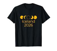 Islande Total Solar Eclipse 2026 Path of Totality Tops, Gear T-Shirt