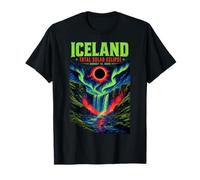 Islande Totality Chaser Total Eclipse Solaire 2026 Science T-Shirt