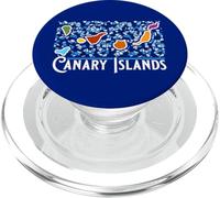 Islas Canarias Artistic Mosaic Canary Islands Retro Graphic PopSockets PopGrip pour MagSafe