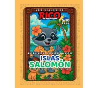Islas Salomón - Libro de colorear educativo para niños (5-10 años) | Los Viajes de Rico el Mapache - Oceanía Vol. 9