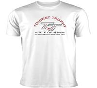 Isle of Man TT Legends T Shirt Men's Fashion Crew Neck Short Sleeves Cotton Tops Clothing Black Size M