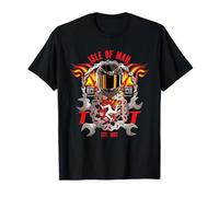 Isle of Man UK Course de moto, journée de course T-Shirt