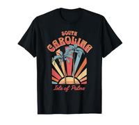Isle of Palms, Caroline du Sud Retro Vintage T-Shirt