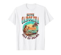 Isle of Palms, Style rétro Caroline du Sud T-Shirt
