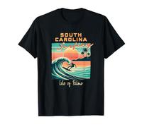 Isle of Palms, Surfer de Caroline du Sud T-Shirt