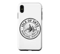 Isle of Skye Scotland Timbre d'annulation Noir Coque pour iPhone XS Max