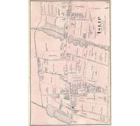 Islip New York Map Journal: Vintage Map Notebook