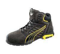 ISM Bottes de sécurité Amsterdam Mid taille 47 noir/jaune cuir nubuck S3 SRC EN ISO Quantité:1