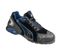 ISM Chaussure de sécurité Rio Black Low T. 45 noir/bleu cuir velours S3 SRC EN ISO 2 Quantité:1