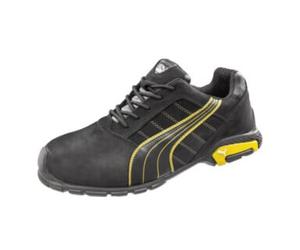 ISM PUMA Chaussure de sécurité Ams.Low taille 46 noir/jaune cuir S3 SRC EN20345 Quantité:1