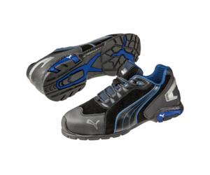 ISM PUMA Chaussure de sécurité Rio Black Low taille 39 noir/bleu cuir S3 SRC EN20345 Quantité:1