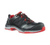 ISM Sicherheitsschuh ULTRATRAIL BLACK Chaussure de sécurité basse Taille 42 noir/rouge cuir Quantité:1