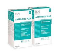 ISN - Artrobiol® Plus - Complément alimentaire à base de Glucosamine, Chondroïtine, Harpagophytum - Souplesse des Articulations - Maintien du Cartilage & Ossature - Lot de 2