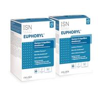 ISN - Euphoryl - Complément alimentaire - Safran et Magnésium Marin - Bon équilibre émotionnel - Vitalité - 90 gélules végétales - Cure 60 jours - Lot de 2