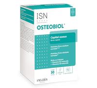 ISN - Osteobiol®- Complément alimentaire riche en calcium, vitamines D3 et K2 d'origine naturelle - Maintien de la densité osseuse - Sans allergène - Cure de 30 jours
