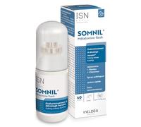 ISN Somnil Mélatonine flash endormissement rapide spray 20ml | 5 pulvérisations par jour, mélisse, fleur d'oranger, vitamine B1 & B6, sans dépendance ni accoutumance