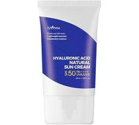 IsNtree Natural Sunscreen with Hyaluronic Acid SPF50+ PA++++ Physical Moisturizing Sunblock, Non-Nano Sunscreen, Reef Safe (50ml)