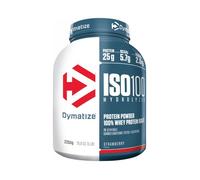Dymatize Protéine ISO 100 Hydrolyzed – Hydrolysat de Whey & Isolat – Fraise 2264 g