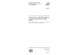 ISO 10062:2006, Corrosion tests in artificial atmosphere at very low concentrations of polluting gas(es)