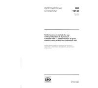 ISO 10142:1996, Carbonaceous materials for use in the production of aluminium -- Calcined coke -- Determination of grain stability using a laboratory vibration mill