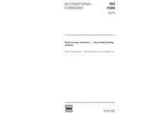 ISO 10264:1990, Earth-moving machinery -- Key-locked starting systems