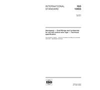 ISO 10955:1999, Aerospace -- End-fittings and turnbarrels for aircraft control wire rope -- Technical specification