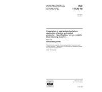 ISO 11126-10:2000, Preparation of steel substrates before application of paints and related products -- Specifications for non-metallic blast-cleaning abrasives -- Part 10: Almandite garnet