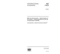 ISO 11870:2000, Milk and milk products - Determination of fat content - General guidance on the use of butyrometric methods