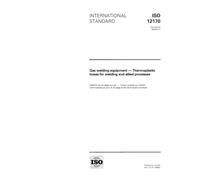 ISO 12170:1996, Gas welding equipment - Thermoplastic hoses for welding and allied processes
