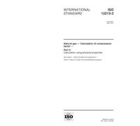 ISO 12213-3:1997, Natural gas -- Calculation of compression factor -- Part 3: Calculation using physical properties